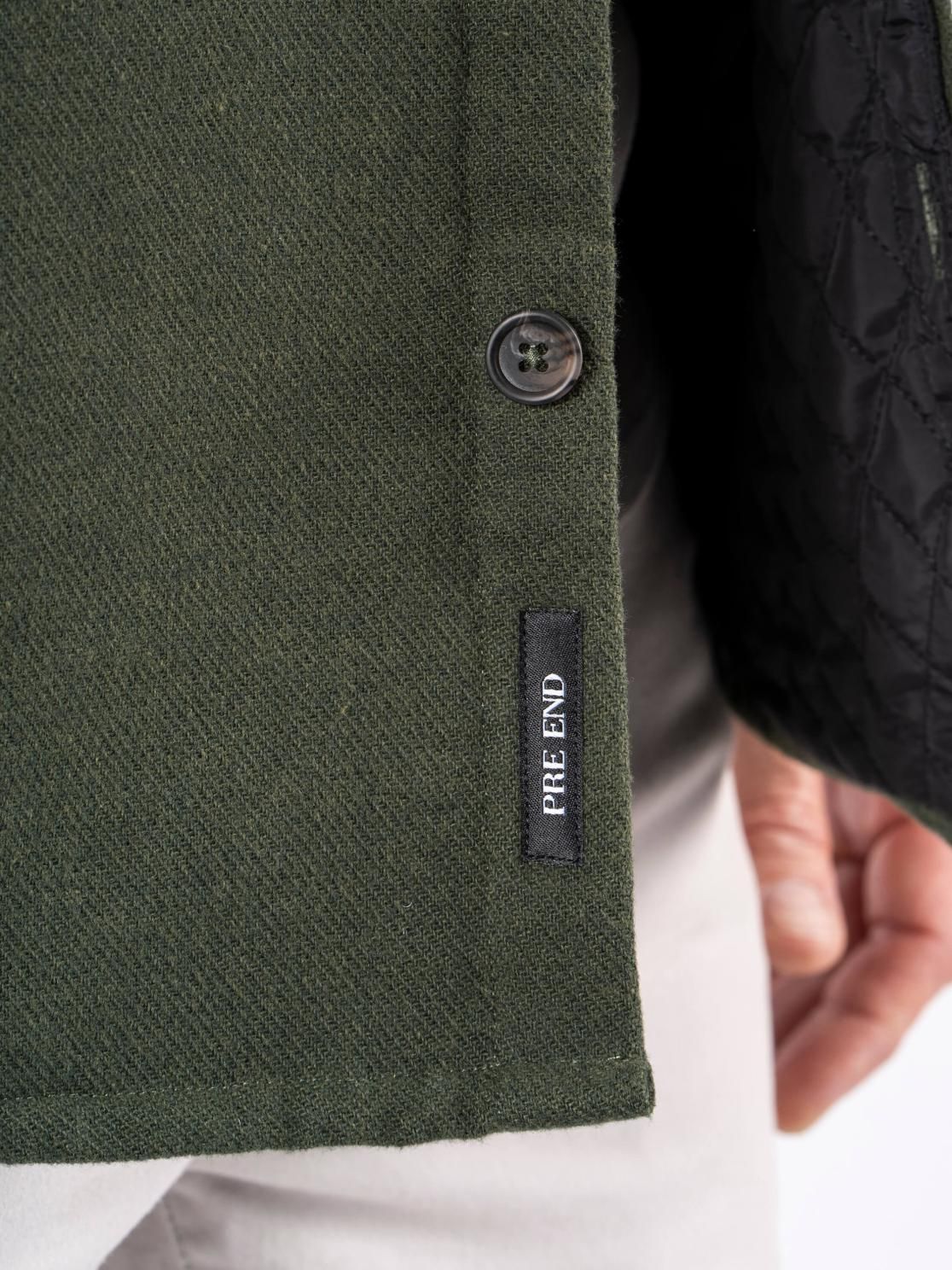 PEnoland solid overshirt