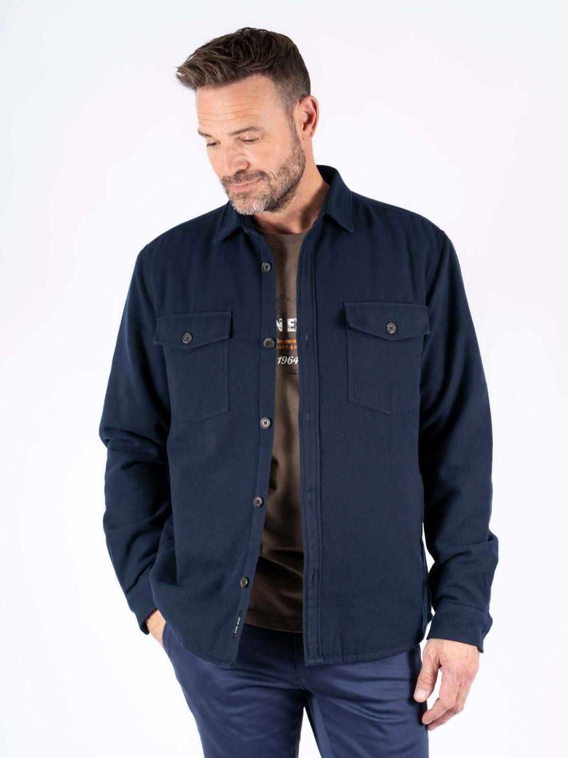 PEnoland solid overshirt
