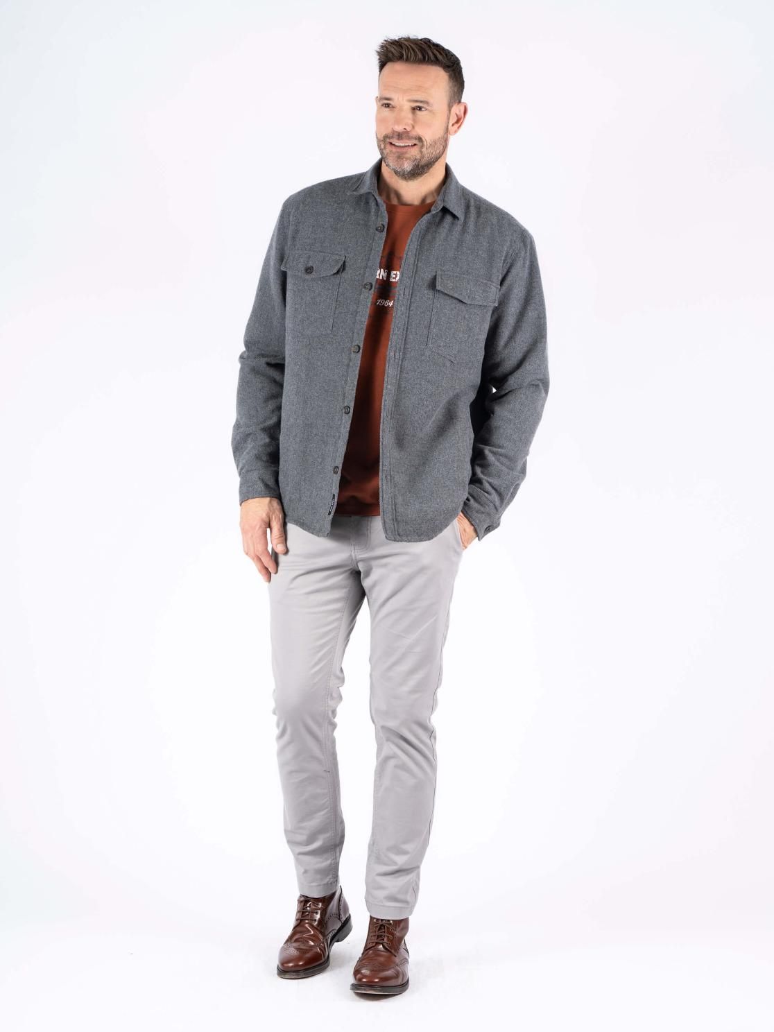 PEnoland solid overshirt