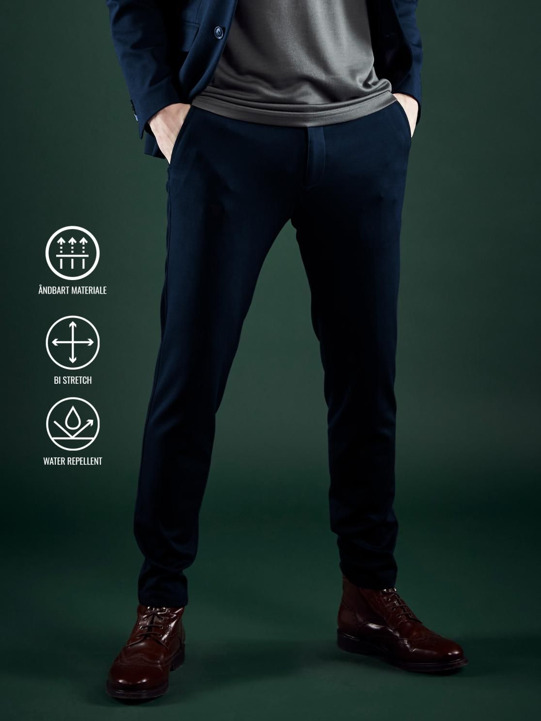 Gnious Amato Solid here Slim bukser