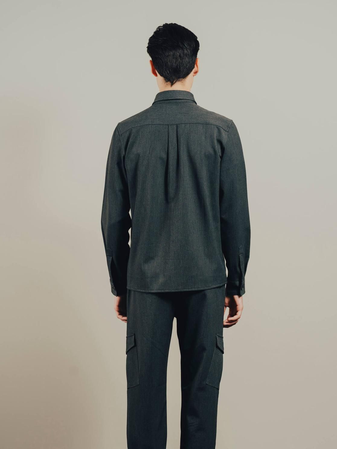 Gnious Karim LS Shirt Solid