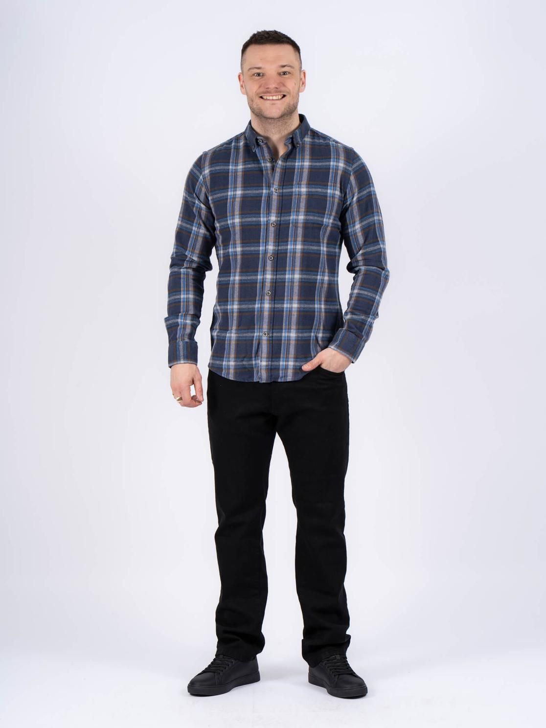 Marcus Brazil flannel ls shirt